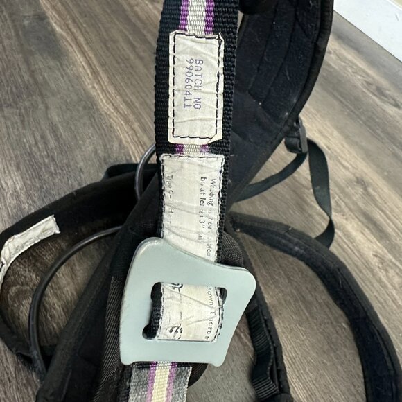 Arc’teryx Vintage Climbing Harness Rock Climbing Gear Retro Early Model Black - Picture 5 of 7